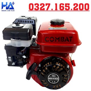 Máy nổ – động cơ xăng combat 5.5hp cb160r trục lệch