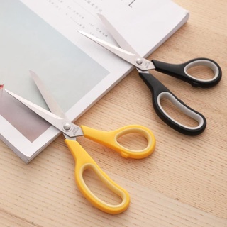 Kéo cắt đa năng deli 195mm - lưỡi thép không gỉ siêu bền sắc bén - phù hợp dùng trong văn phòng, cắt giấy, vải - e6002