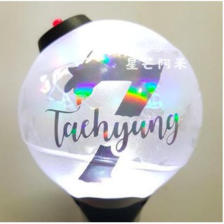 Sticker Hologram Dán BOMB Tên Thành Viên BTS MOTS7 (K65)