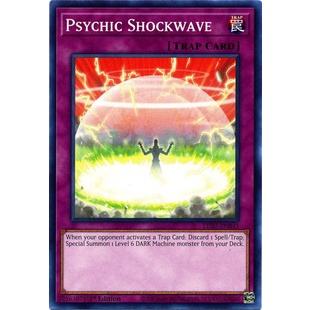 Thẻ bài Yugioh - TCG - Psychic Shockwave / LED7-EN045'