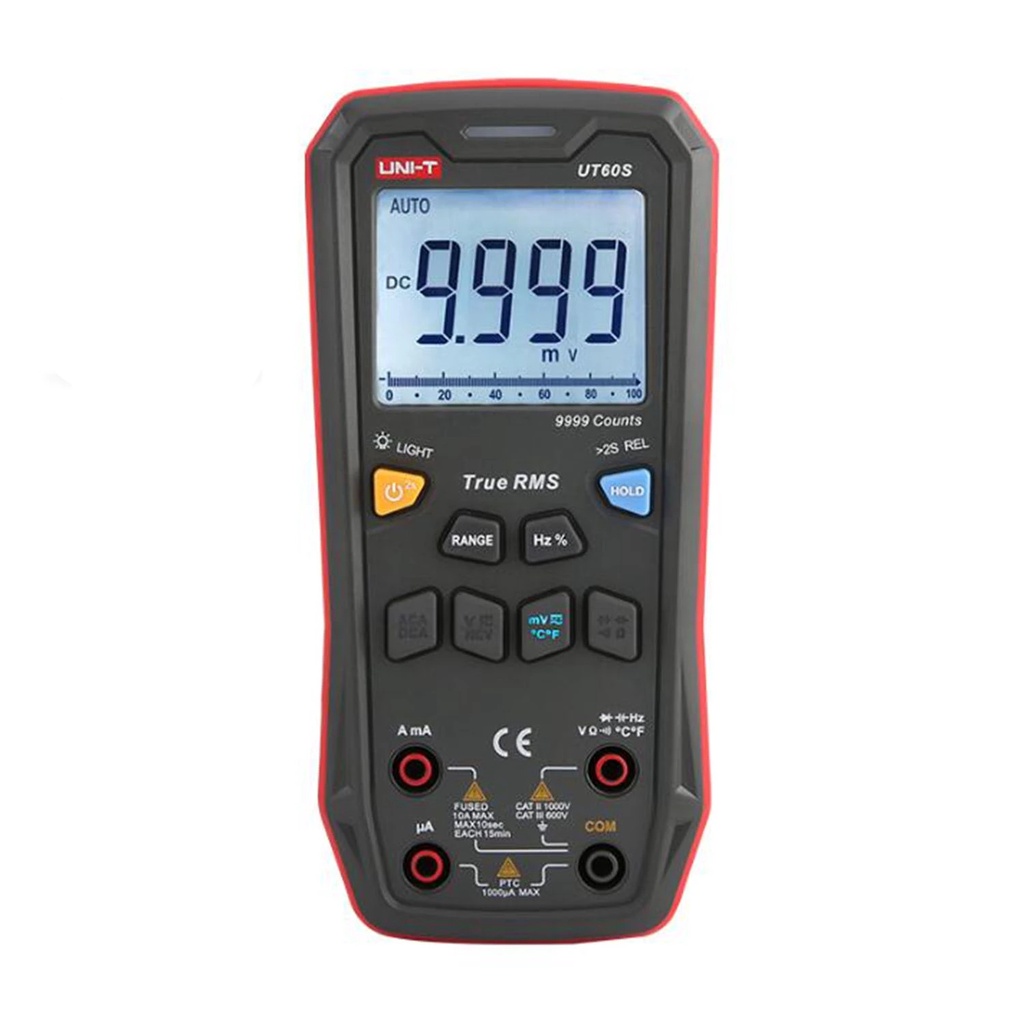 Đồng hồ vạn năng kỹ thuật số UNI-T UT60S đếm 9999 AC/DC