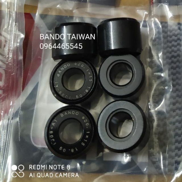 Bộ bi nồi xe ga ab 110 bando,18x14_13g hàng made in Taiwan nhập khẩu..