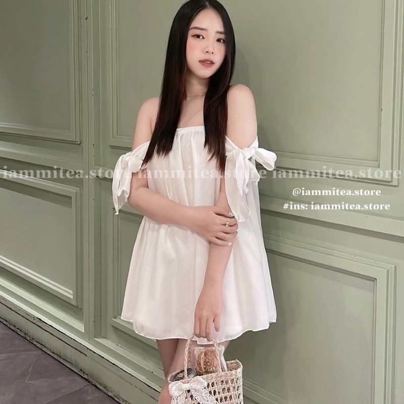 ÁO TRỄ VAI TAY CỘT- ÁO TRỄ VAI TAY NGẮN DÁNG RỘNG, CHIZISHOP