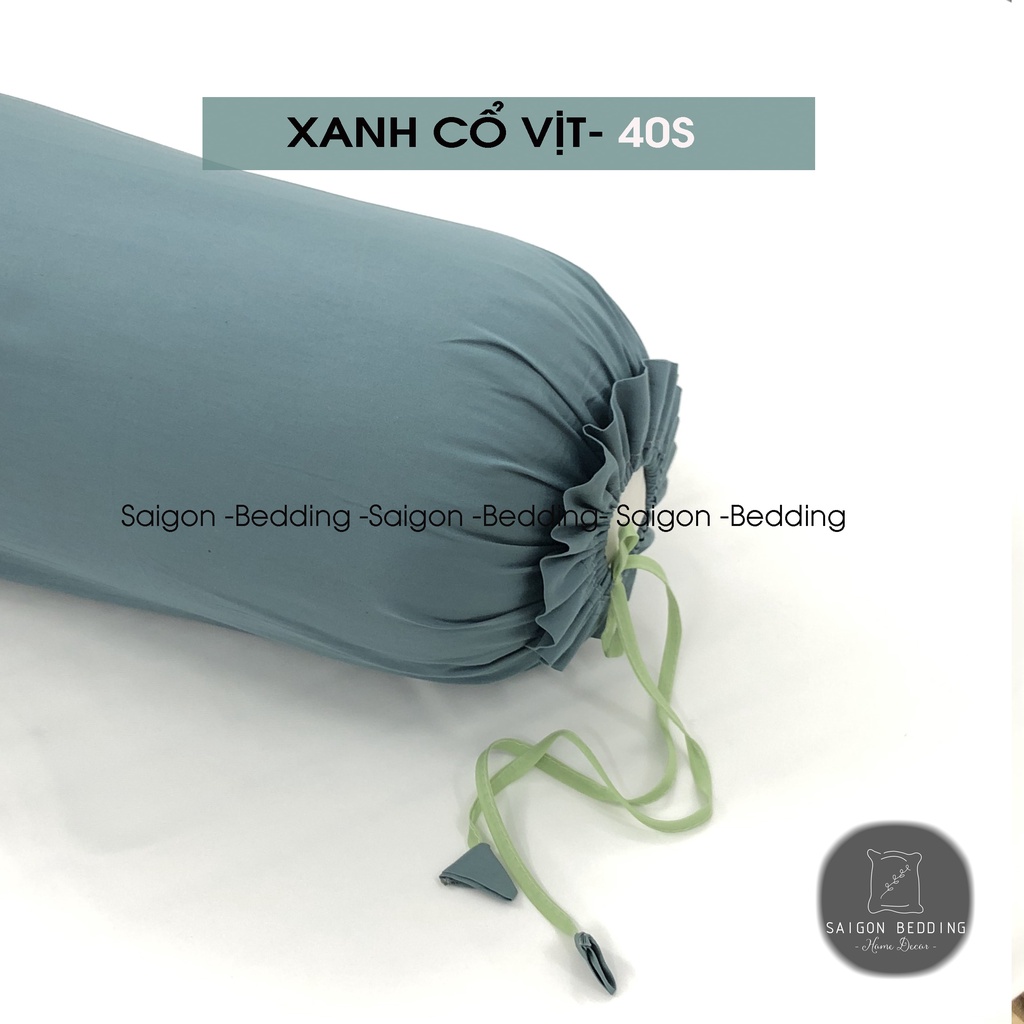 Vỏ gôi ôm Lụa Tencel 40s  SaiGon Bedding mềm mát kích thước 35x100cm