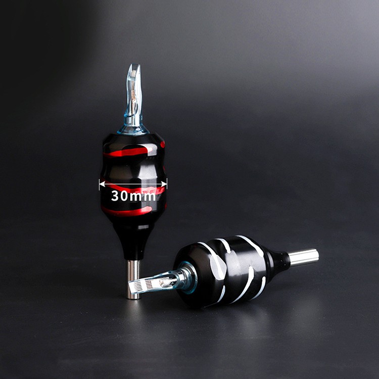 Tay Cầm Cho Kim Xăm Mạ Hai Màu 30mm Chuyên Nghiệp