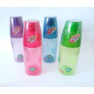 Bình nước nhựa nhiều màu lion star torro bottle 650ml inodnesia