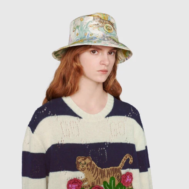 Mũ bucket Gucci 100 hoạ tiết siêu hot chất vải cao cấp