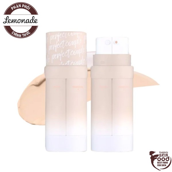 [New Perfect Couple Collection] Kem Nền Đa Chức Năng Lemonade Perfect Couple Dual Foundation SPF 30+/PA +++ 30g