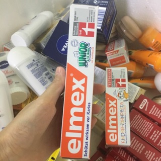 Kem đánh răng Elmex từ Junior từ 6-12t- Xách tay Đức (150K giảm còn 120K)