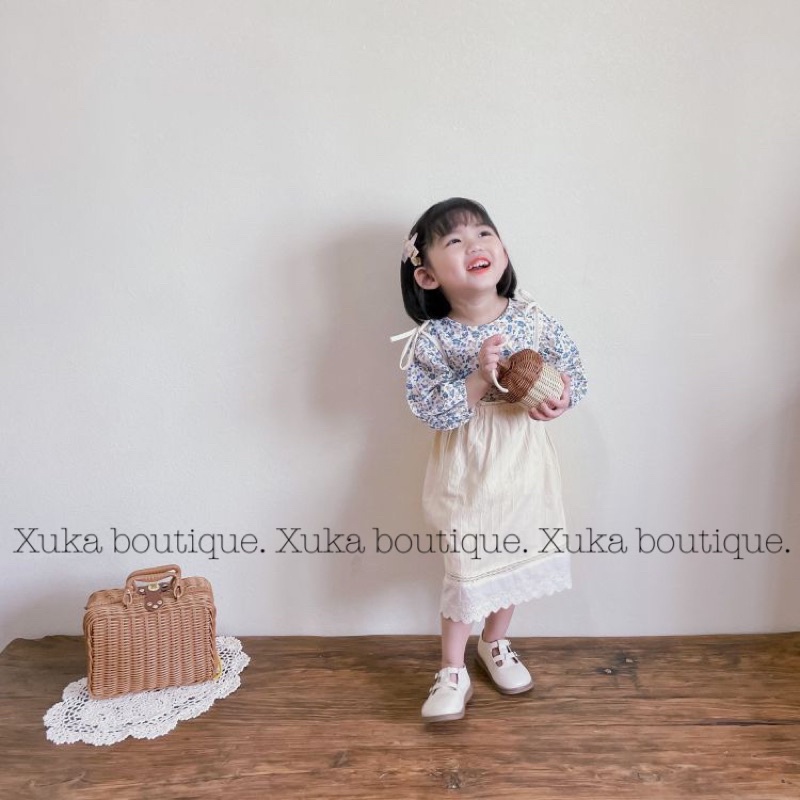 Váy Dây Mùa Hè Bé Gái Váy Trẻ Em SKYBOMA KIDS Mẫu Mới 2022 [Ảnh Thật]