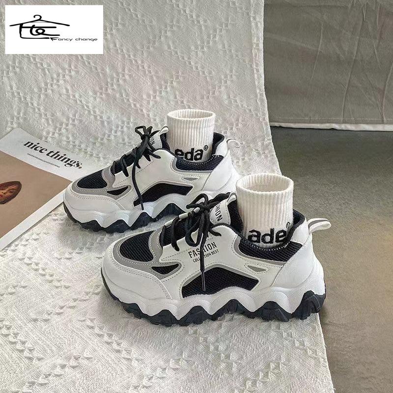 Giày Thể Thao Đế Dày Tăng Chiều Cao Thời Trang Năng Động