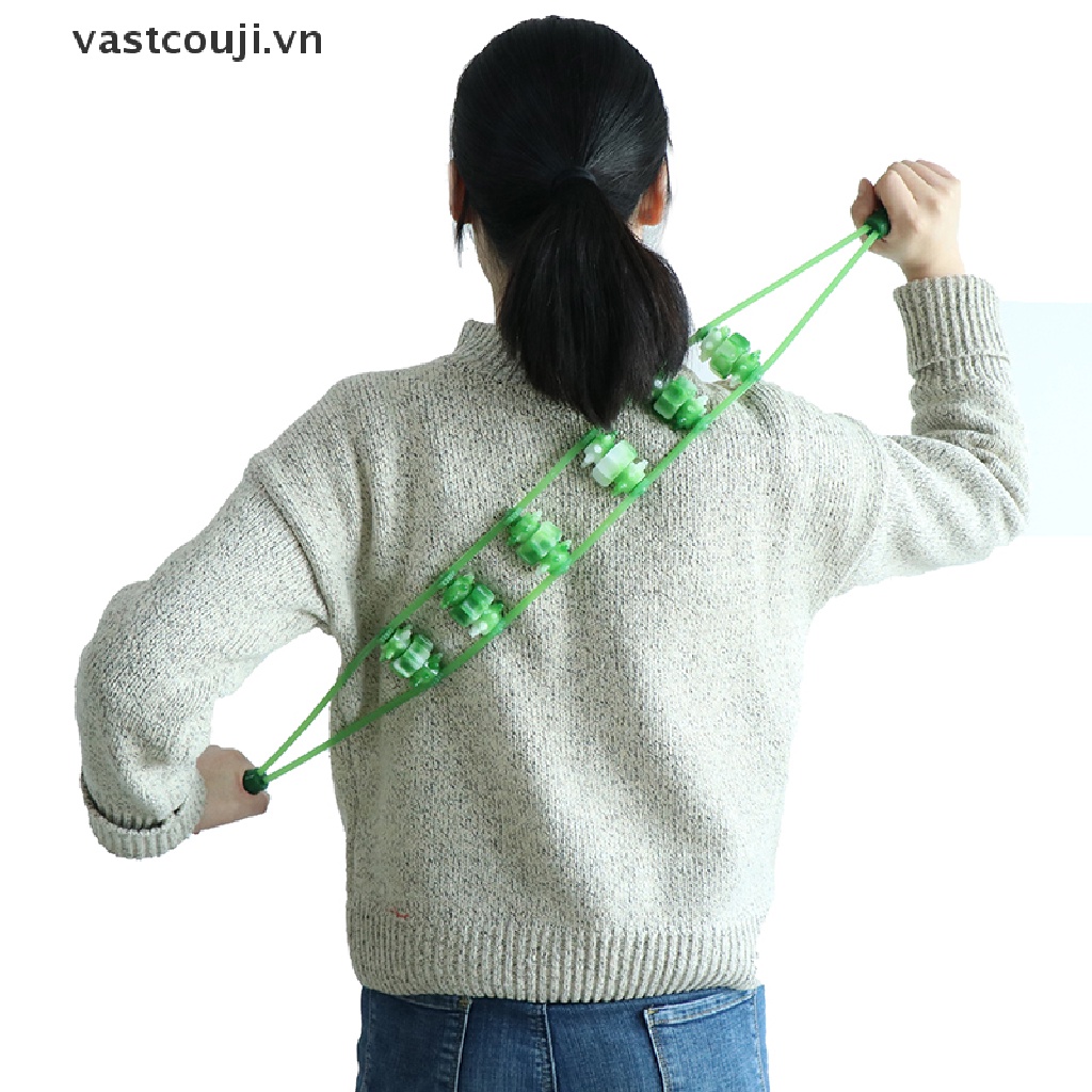 [Hàng mới về] Dây đai mát xa cơ bắp lưng vai &amp; cổ di động