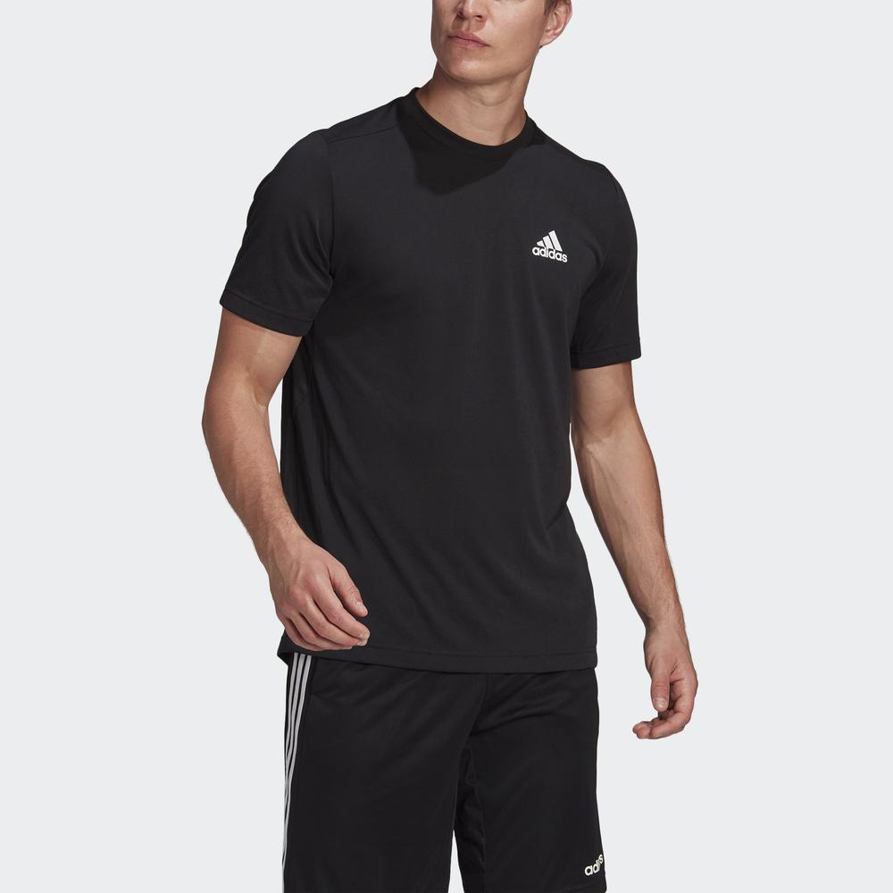 Áo Tee adidas TRAINING Nam Áo Thun Thể Thao Feelready Designed to Move AEROREADY Màu đen GT5545