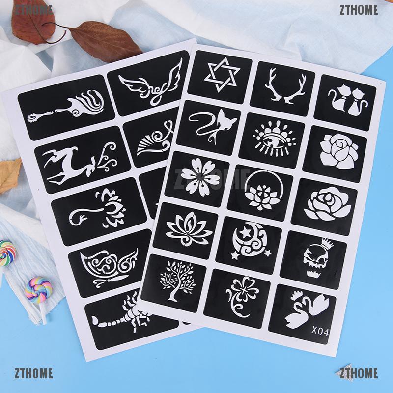 Khuôn dán tạo mẫu hình xăm độc đáo cá tính