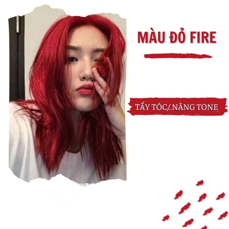 Thuốc Nhuộm Tóc Màu ĐỎ FIRE