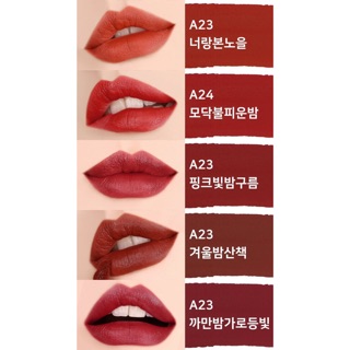 ( Có sẵn ) Son kem lì black rouge ver5