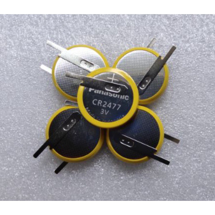 Pin nồi cơm Nhật Panasonic CR2477 hàn chân đứng 1 viên