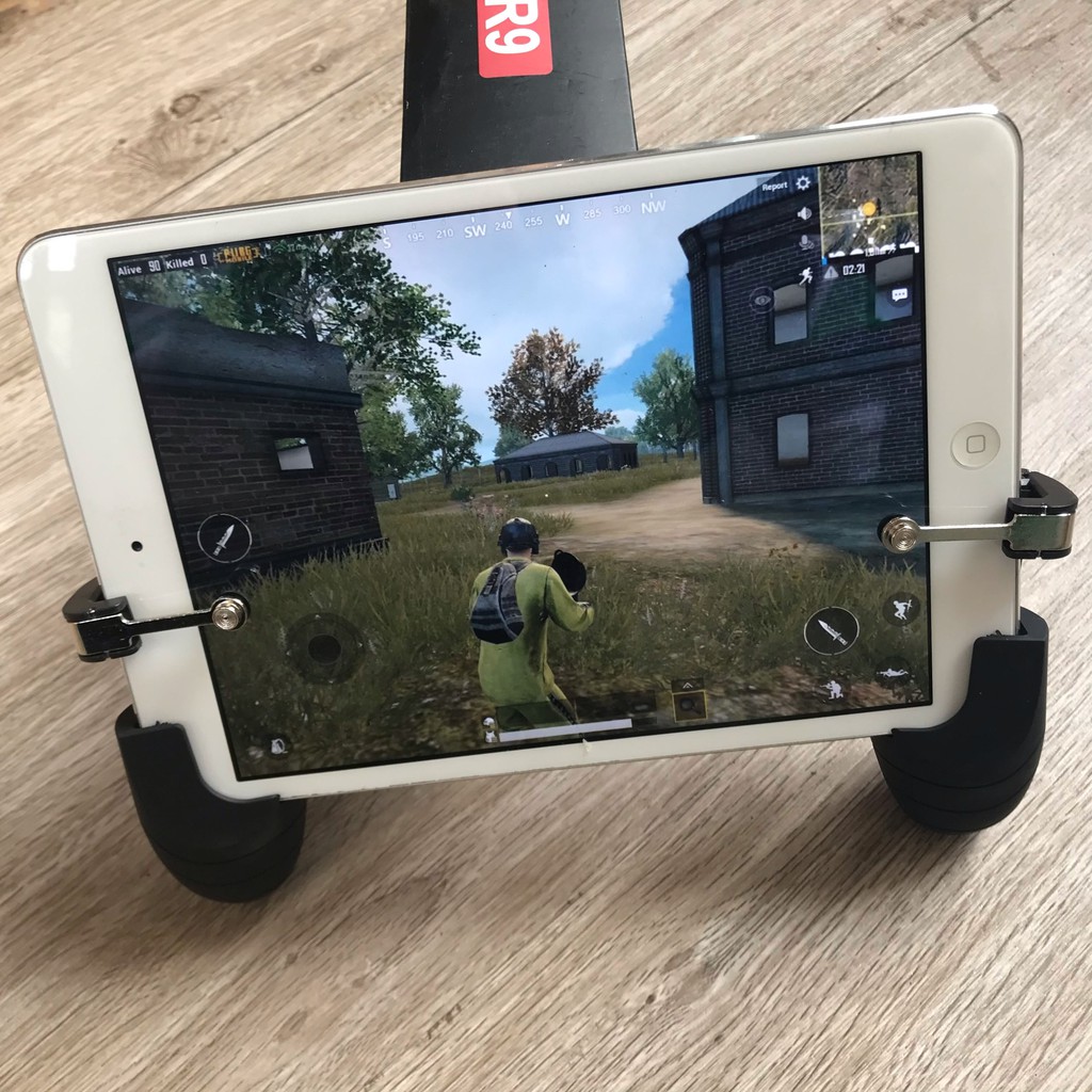 Tay cầm chơi game PUBG hỗ trợ ngắm bắn cho iPad, máy tính bảng R10