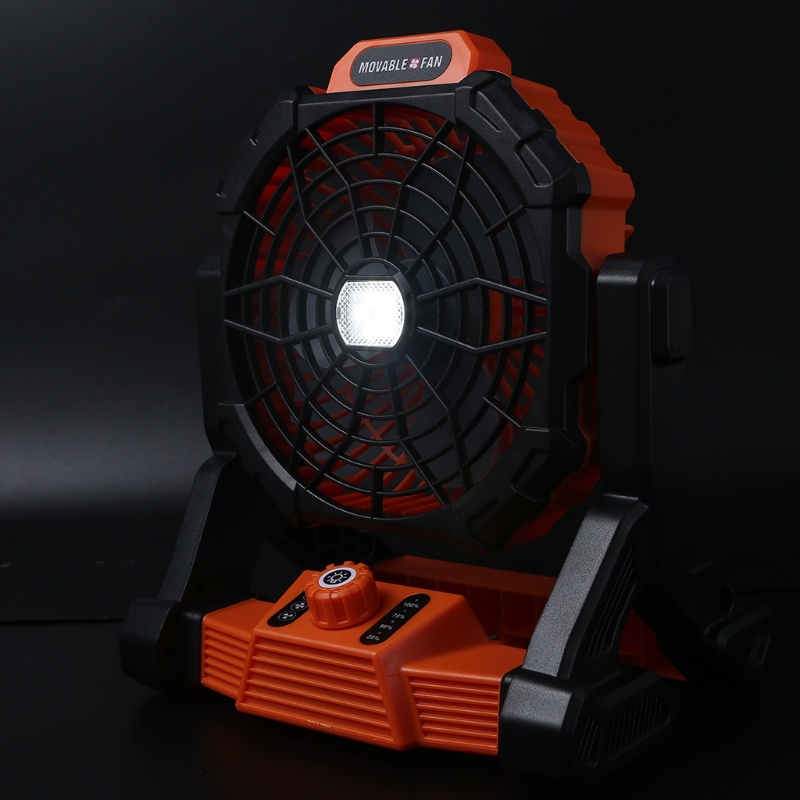 Quạt 7800mAh 7800mAh Có Đèn LED Và Móc Treo Sạc USB Dùng Khi Đi Cắm Trại / Du Lịch / Phòng Ngủ