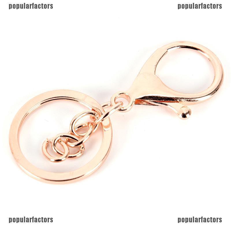 10 móc chìa khóa làm trang sức thủ công hình dạng tôm hùm tiện lợi