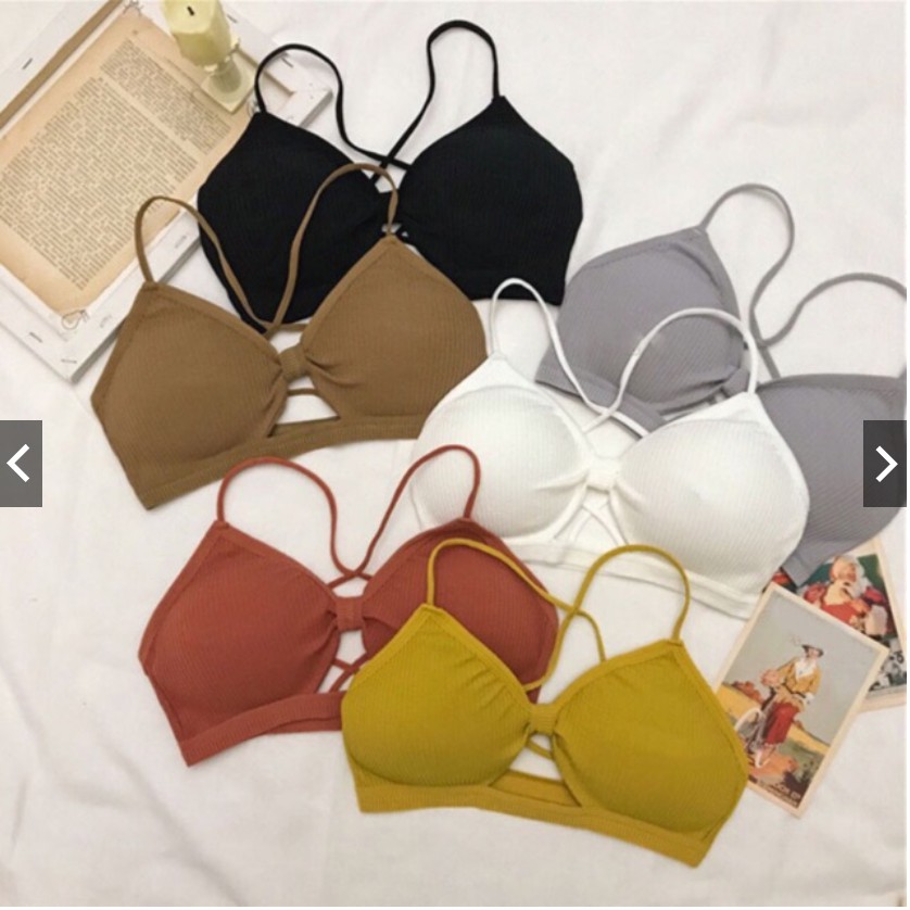ÁO BRA QUÂY NGỰC KHÔNG GỌNG THẮT NƠ XINH XẮN