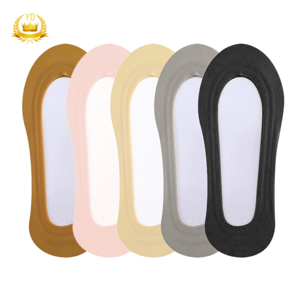 Vớ cotton Cổ Thấp Tàng Hình Chống Trượt Thời Trang