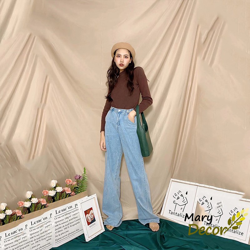 Phông nền chụp ảnh vải trơn chụp Lookbook hoặc livestream khổ lớn (Tặng 4 móc treo)