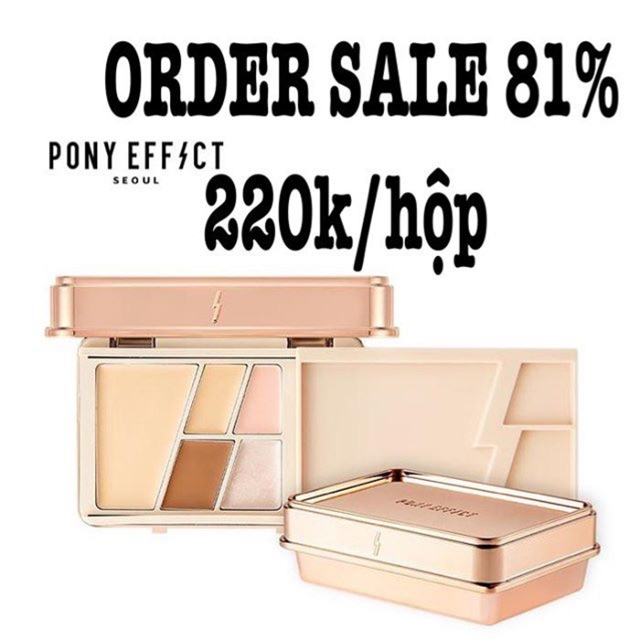 Bảng make up kem nền sang chảnh nhà PONY