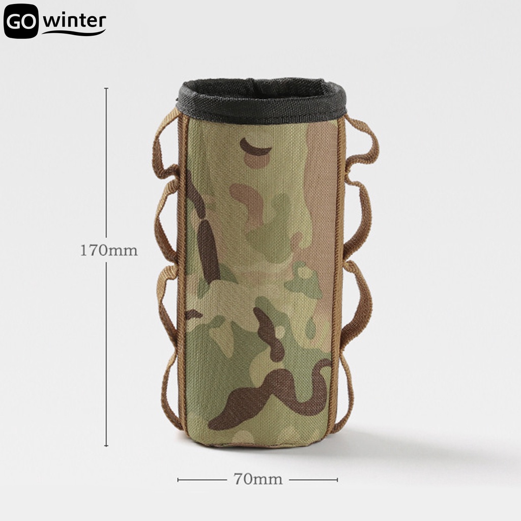 Vỏ bọc bình gas mini bằng vải oxford họa tiết rằn ri cho hoạt động ngoài trời