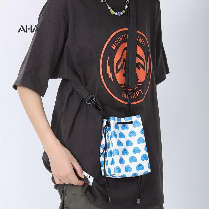 Túi đeo vai AHA official mini đựng điện thoại tai nghe tiền xu tiện dụng cho nam