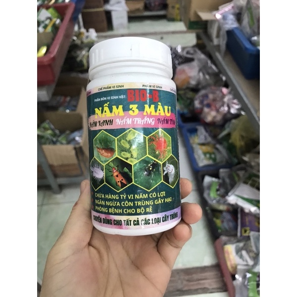 Chế Phẩm Nấm 3 Màu Chuyên Diệt Sùng Đất, Ký Sinh Trùng, Rệp Sáp, Nhện Đỏ, .