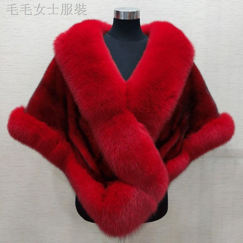 ¤✆■Áo choàng giả lông cáo Plus Size thời trang mùa đông 2020 cho nữ | BigBuy360 - bigbuy360.vn