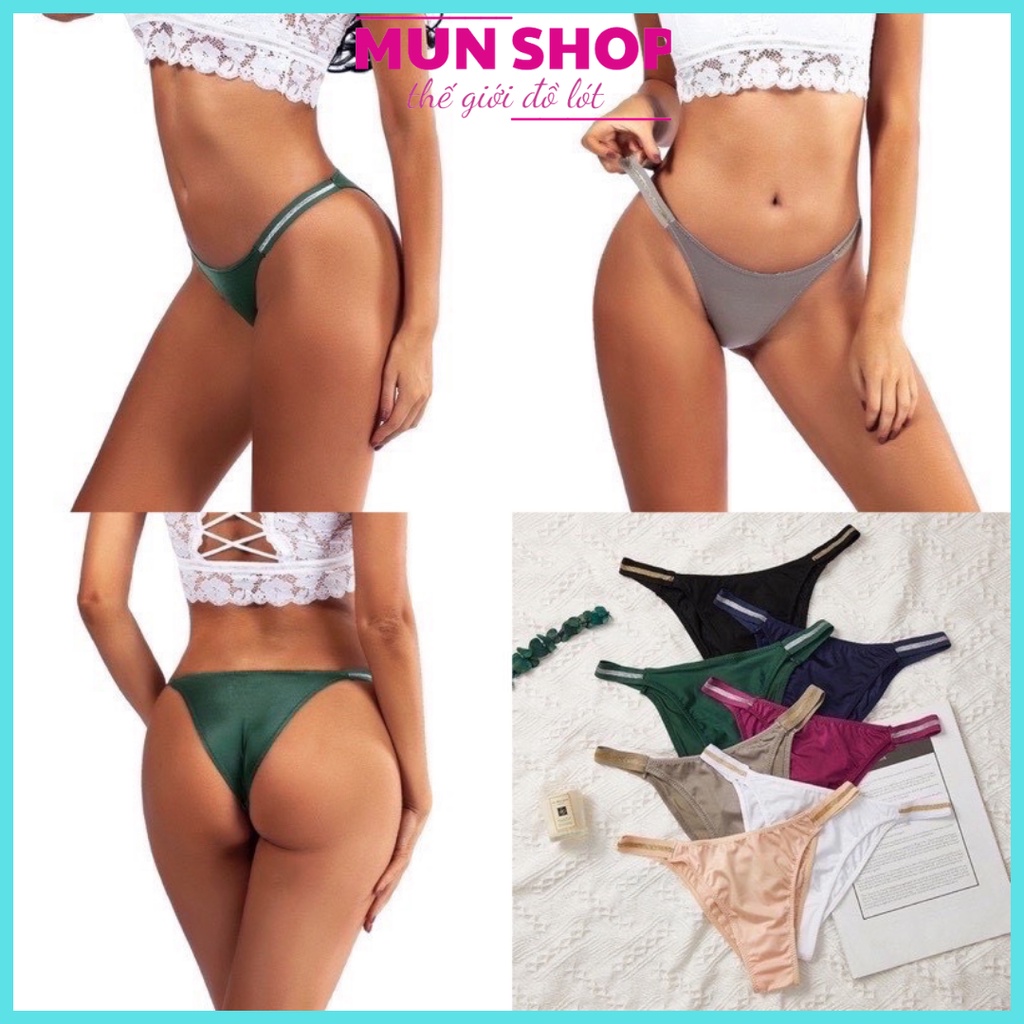 QUẦN LÓT LỌT KHE LỤA SIÊU ĐẸP 3376