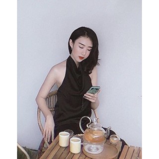 áo yếm cổ đổ
