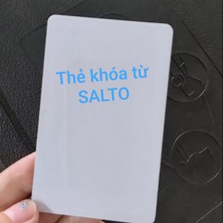 Thẻ từ khóa Salto (thẻ trắng hai mặt)