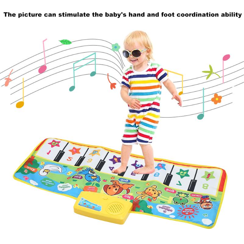 Thảm Âm Nhạc Hình Đàn Piano Cho Bé Tập Bò
