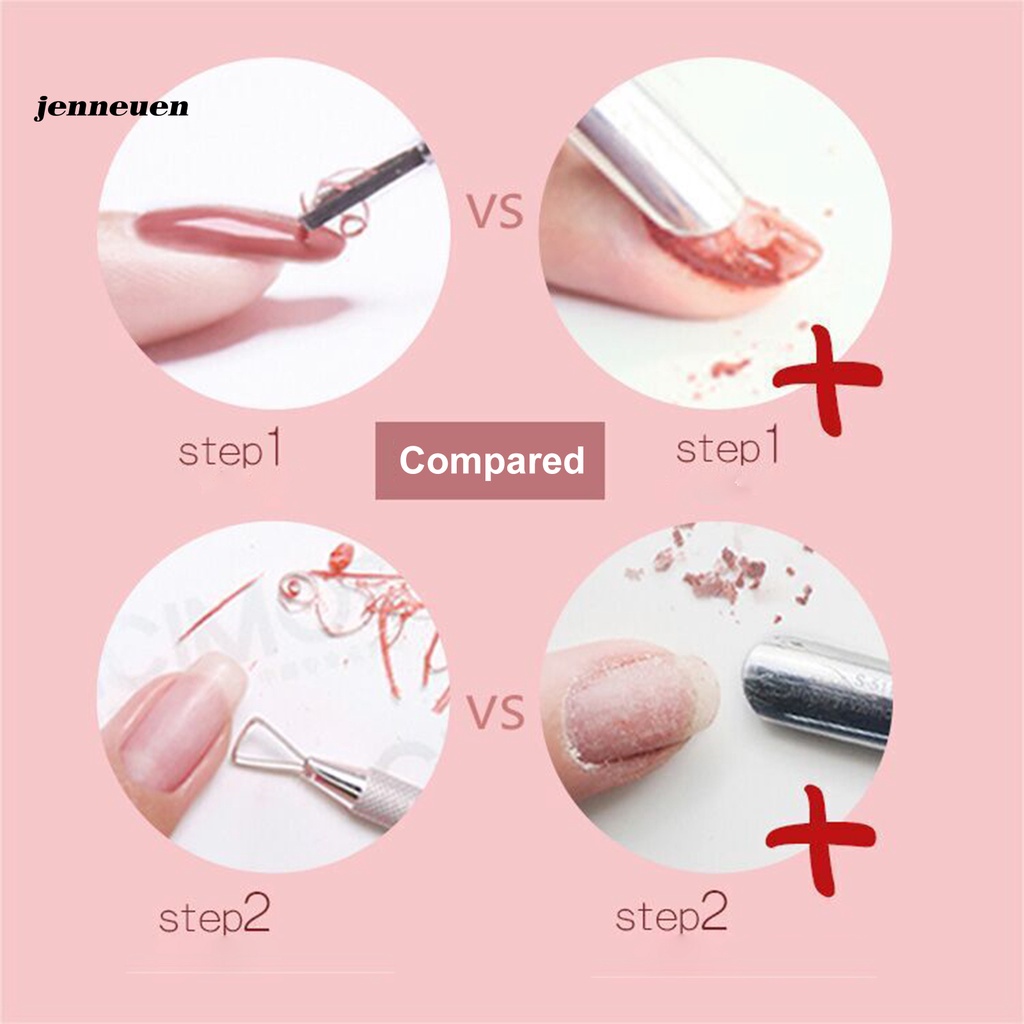 [Hàng mới về] Dụng cụ đẩy gel uv mini chống trượt để xóa sơn móng tay