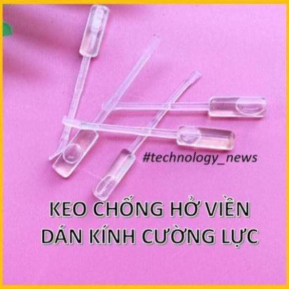 Keo chống hở mép màn hình cong 2,5D cho các loại cường lực không full