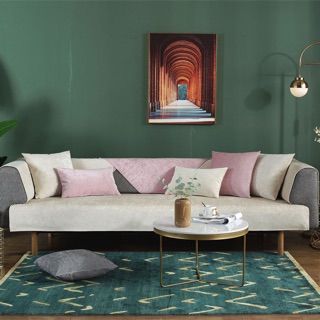 Bọc sofa chenille sang trọng bốn mùa 706 size 70*70cm