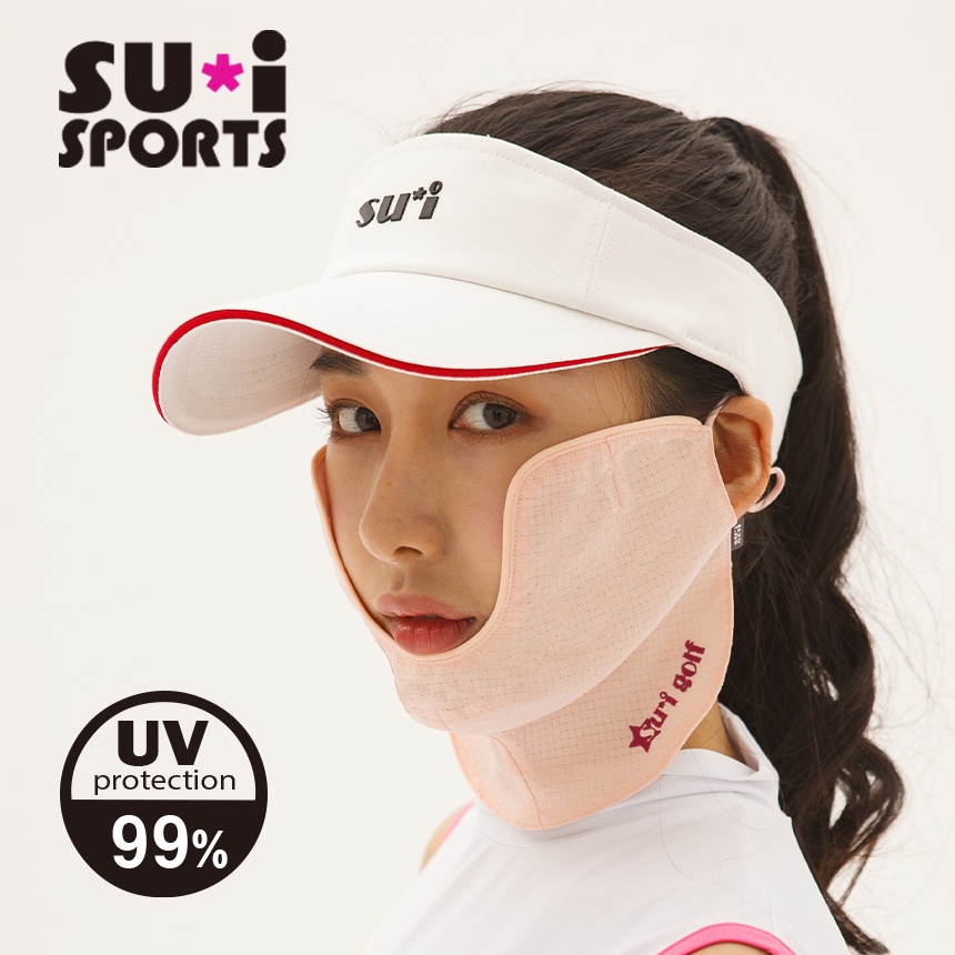 Khẩu Trang Chống Nắng / Tia UV Khi Chơi Golf Loại U-2 / Hàn Quốc