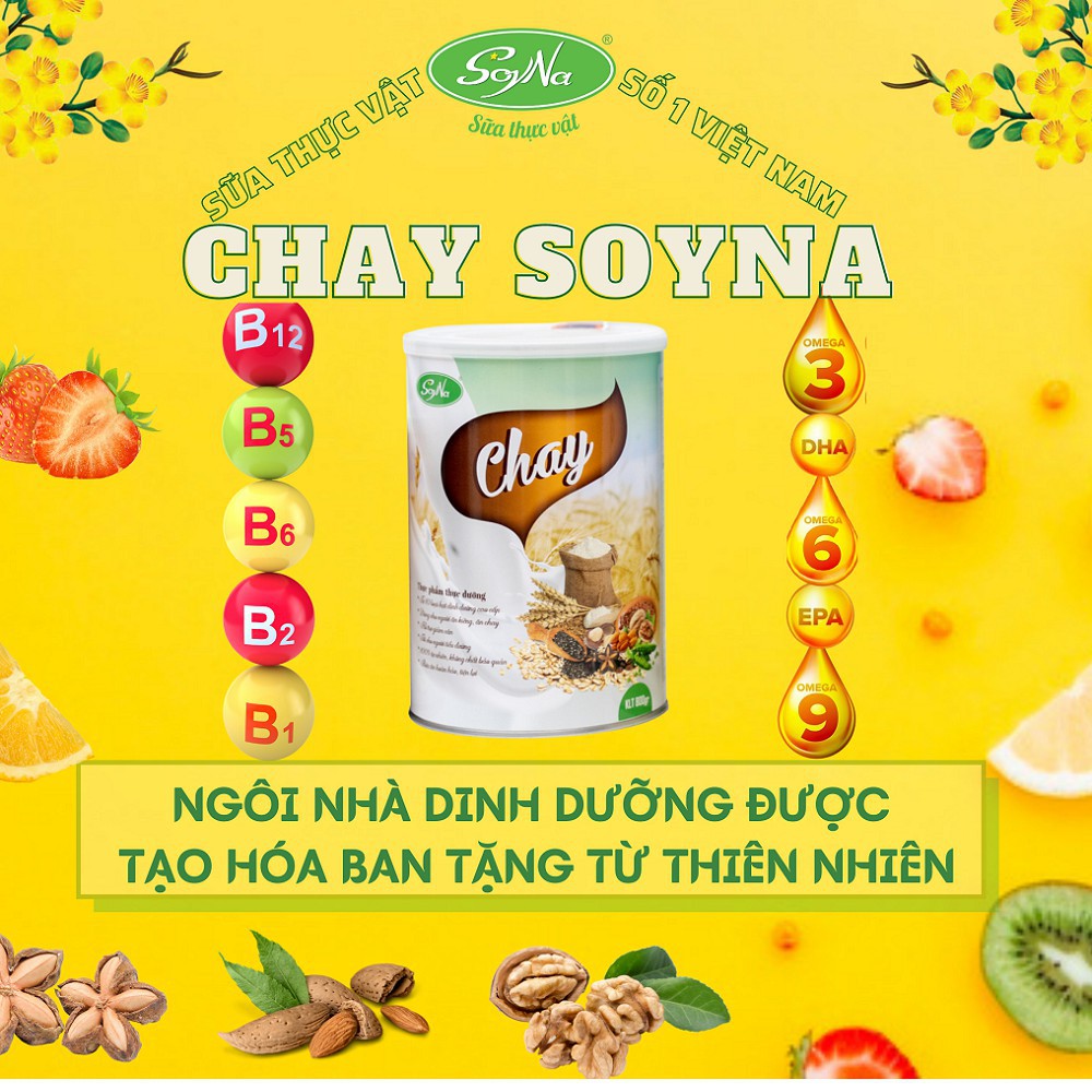 Sữa Hạt Chay SoyNa - Cung Cấp Nguồn Dinh Dưỡng Thanh Khiết - Sữa Thực Vật 10 Loại Hạt Cao Cấp