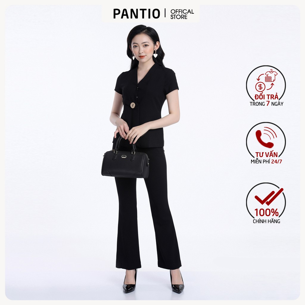 Quần dài họa tiết trơn dáng ống vẩy BQD52290 - PANTIO | BigBuy360 - bigbuy360.vn