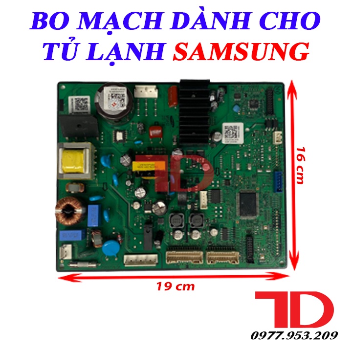 Bo mạch dành cho tủ lạnh Samsung xanh