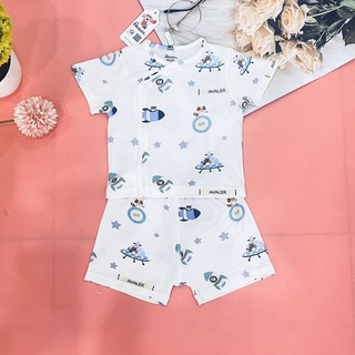 Bộ cộc sơ sinh Avaler cho bé size 3//6,6/9m