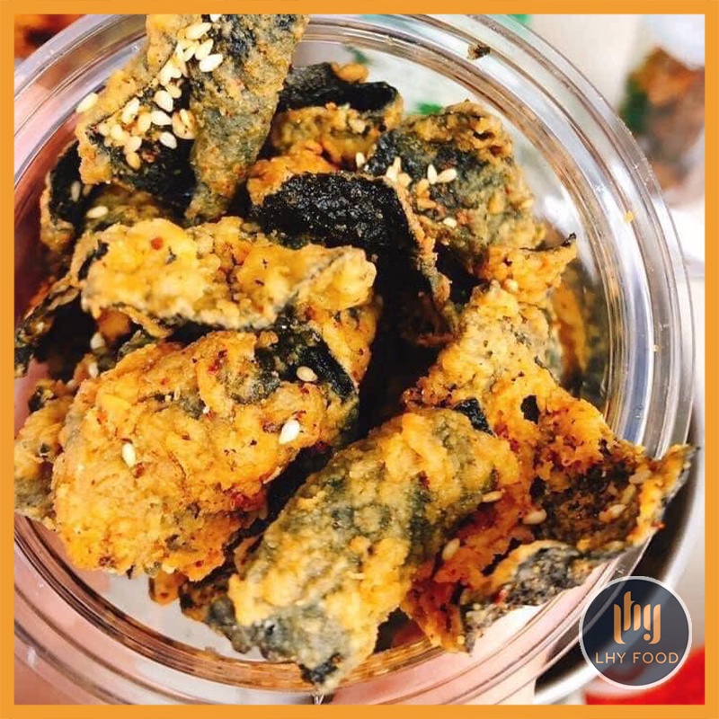 Da cá trứng muối 180g LhyFood, đồ ăn vặt Hà Nội, vừa ngon vừa rẻ