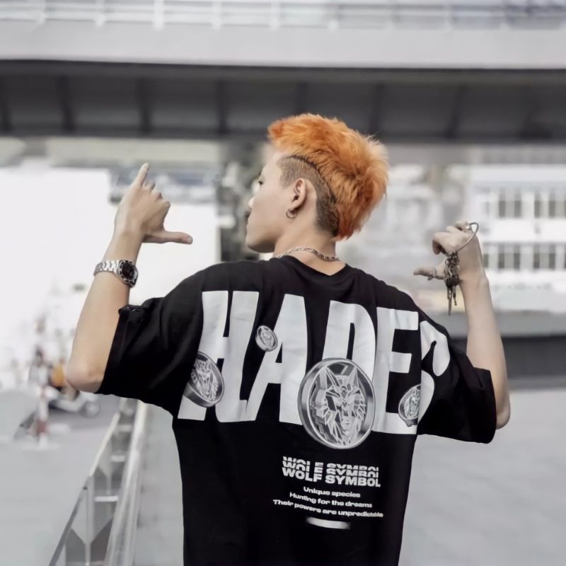 Áo Thun Tay Lỡ Unisex HADESS Make It Rain VN, Áo Phông Nam Nữ Form Rộng, có hình ảnh video thật