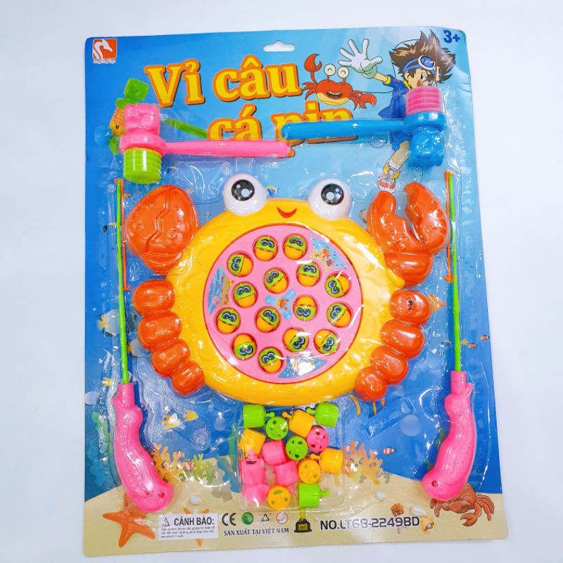 Đồ chơi câu cá chạy bằng pin tuổi thơ dành cho trẻ em