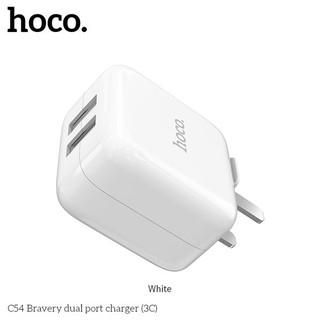 CÓC SẠC 2 CỔNG USB 2.0A HOCO C54 (BH: 12T)
