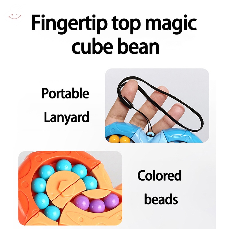 Con Quay Đồ Chơi Fidget Spinner HìNh HạT ĐậU Ma ThuậT GiúP GiảM Stress