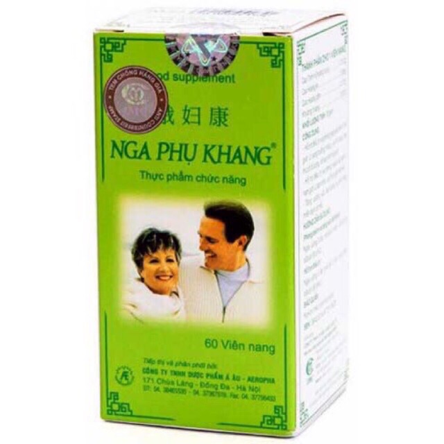 [Tích điểm chính hãng] Nga Phụ Khang - Lọ 60 viên